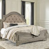 Signature Design by Ashley Lodenbay California King Panel Bed-Antique Gray