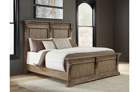 Signature Design by Ashley Markenburg California King Panel Bed-Brown