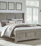 Signature Design by Ashley Moreshire California King Panel Bed-Bisque