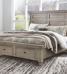 Millennium by Ashley Harrastone Queen Panel Bed-Gray