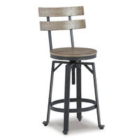 Signature Design by Ashley Lesterton Counter Height Bar Stool (Set of 2)-Light