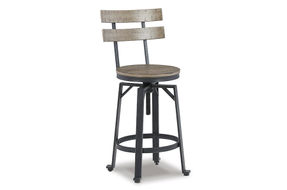 Signature Design by Ashley Lesterton Counter Height Bar Stool (Set of 2)-Light