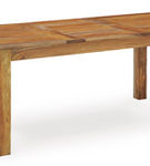 Signature Design by Ashley Dressonni Dining Extension Table-Brown