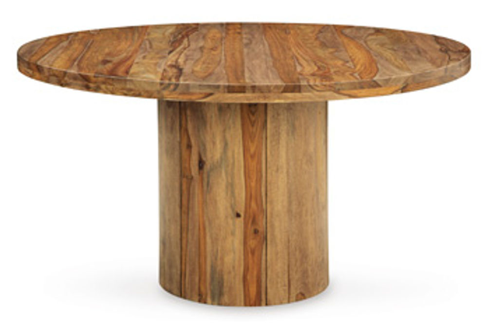 Signature Design by Ashley Dressonni Dining Table-Brown