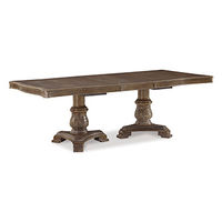 Signature Design by Ashley Charmond Dining Table-Brown