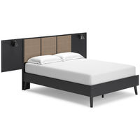 Signature Design by Ashley Charlang Full Panel Platform Bed with 2 Extensions-