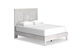 Signature Design by Ashley Paxberry Queen Panel Platform Bed-Whitewash