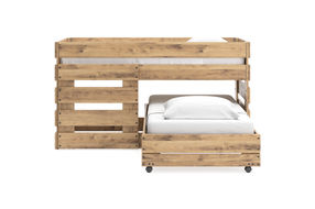 Signature Design by Ashley Larstin Twin Loft Bed-Tan Brown