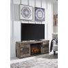 Signature Design by Ashley Derekson TV Stand with Electric Fireplace