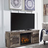 Signature Design by Ashley Derekson TV Stand with Electric Fireplace