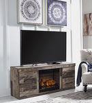 Signature Design by Ashley Derekson TV Stand with Electric Fireplace