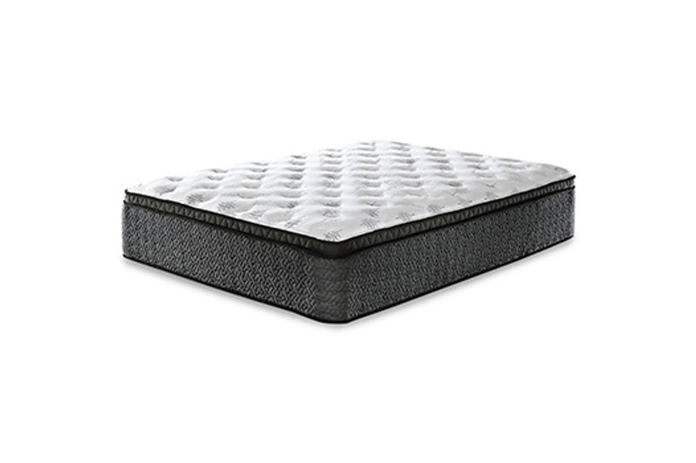 Sierra Sleep by Ashley Ultra Luxury ET with Memory Foam Queen Mattress-White