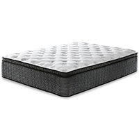 Sierra Sleep by Ashley Ultra Luxury ET with Memory Foam Queen Mattress-White