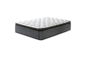 Sierra Sleep by Ashley Ultra Luxury PT with Latex Queen Mattress-White