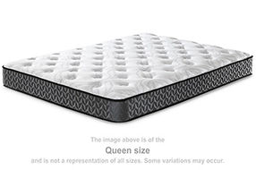 Sierra Sleep by Ashley 8 Inch Bonnell Hybrid King Mattress-White