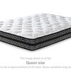 Sierra Sleep by Ashley 10 Inch Pocketed Hybrid King Mattress-White