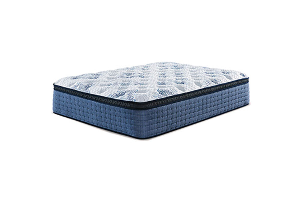 Sierra Sleep by Ashley Mt Dana Euro Top Full Mattress-White