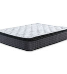 Sierra Sleep by Ashley Limited Edition Pillowtop King Mattress-White