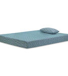 Sierra Sleep by Ashley iKidz Blue Full Mattress and Pillow-Blue