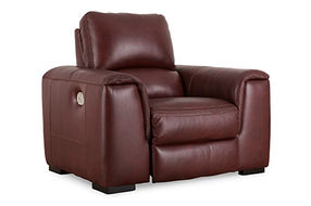 Signature Design by Ashley Alessandro Power Recliner-Garnet