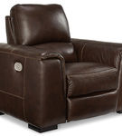 Signature Design by Ashley Alessandro Power Recliner-Walnut