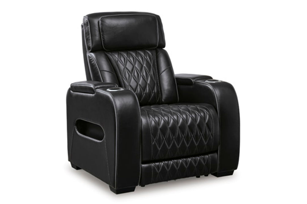 Signature Design by Ashley Boyington Power Recliner-Black