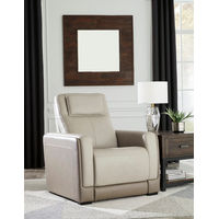 Signature Design by Ashley Battleville Power Recliner-Almond