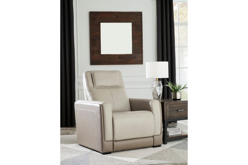 Signature Design by Ashley Battleville Power Recliner-Almond