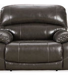 Signature Design by Ashley Hallstrung Oversized Power Recliner-Gray