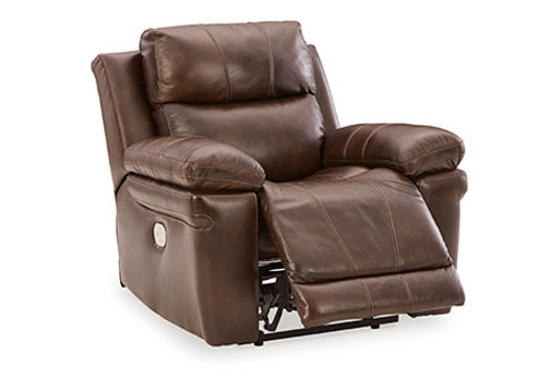 Signature Design by Ashley Edmar Power Recliner-Chocolate