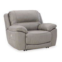 Signature Design by Ashley Dunleith Power Recliner-Gray