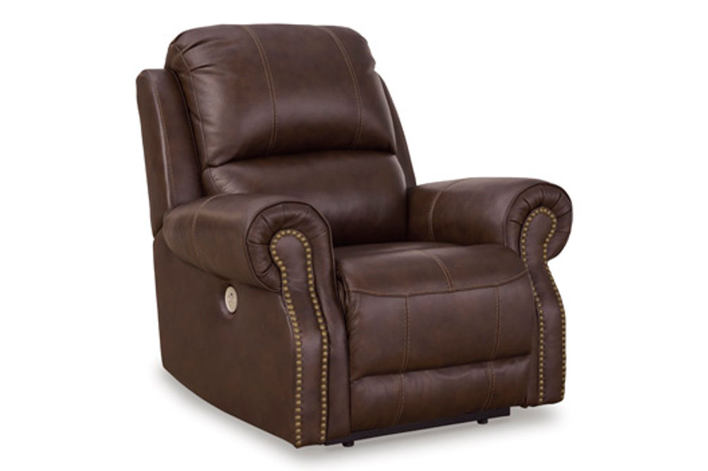 Signature Design by Ashley Freyeburg Power Recliner-Walnut