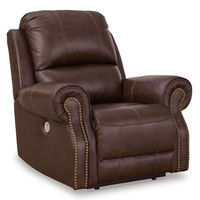 Signature Design by Ashley Freyeburg Power Recliner-Walnut