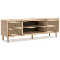 Signature Design by Ashley Cielden 62" TV Stand-Two-tone