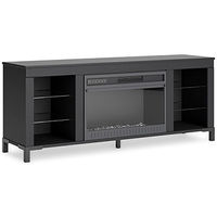 Signature Design by Ashley Cayberry 60" TV Stand with Electric Fireplace-