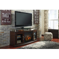 Signature Design by Ashley Chanceen 60" TV Stand with Electric Fireplace-