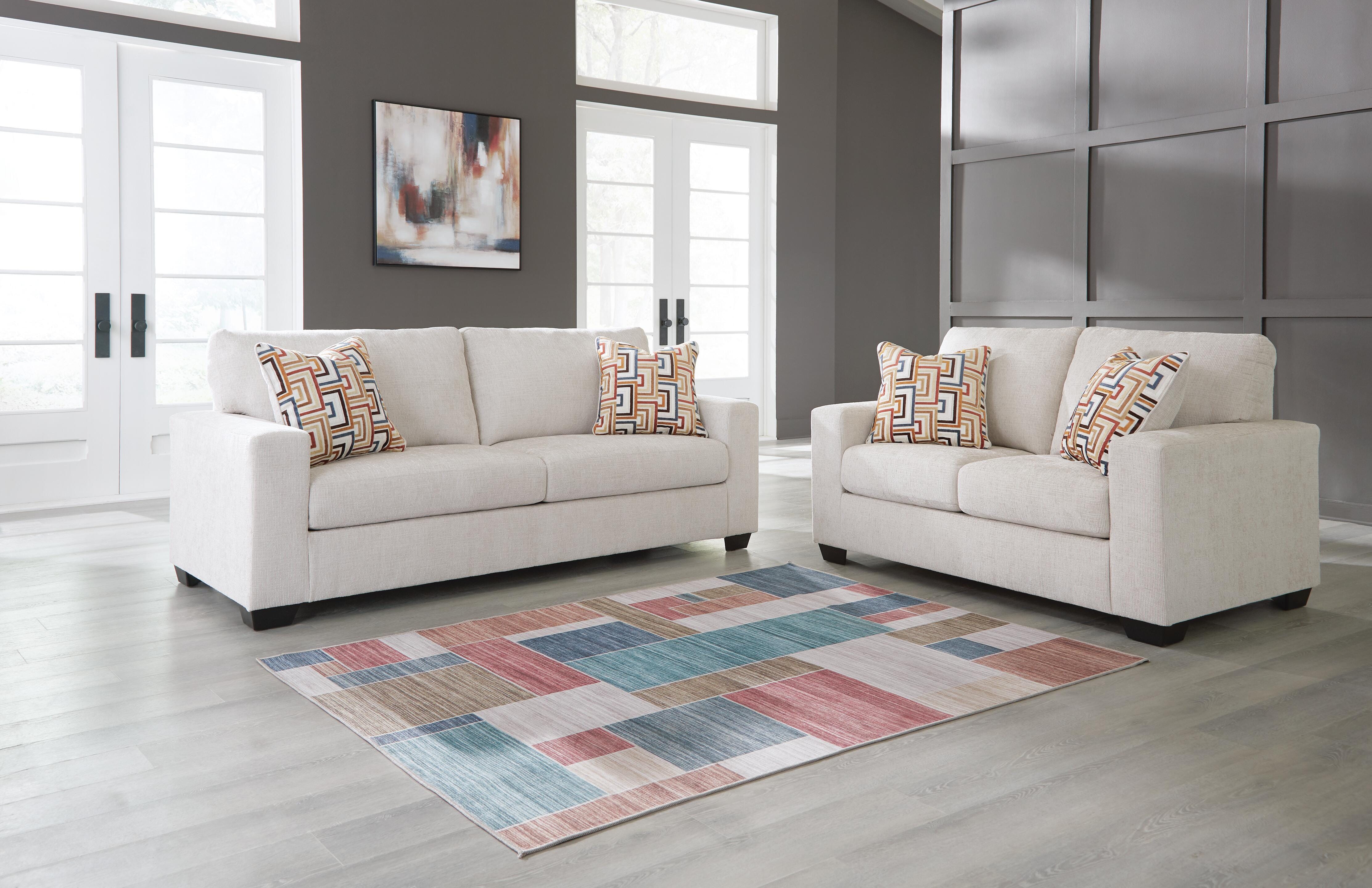 Rent-To-Own Signature Design by Ashley Aviemore Sofa and Loveseat