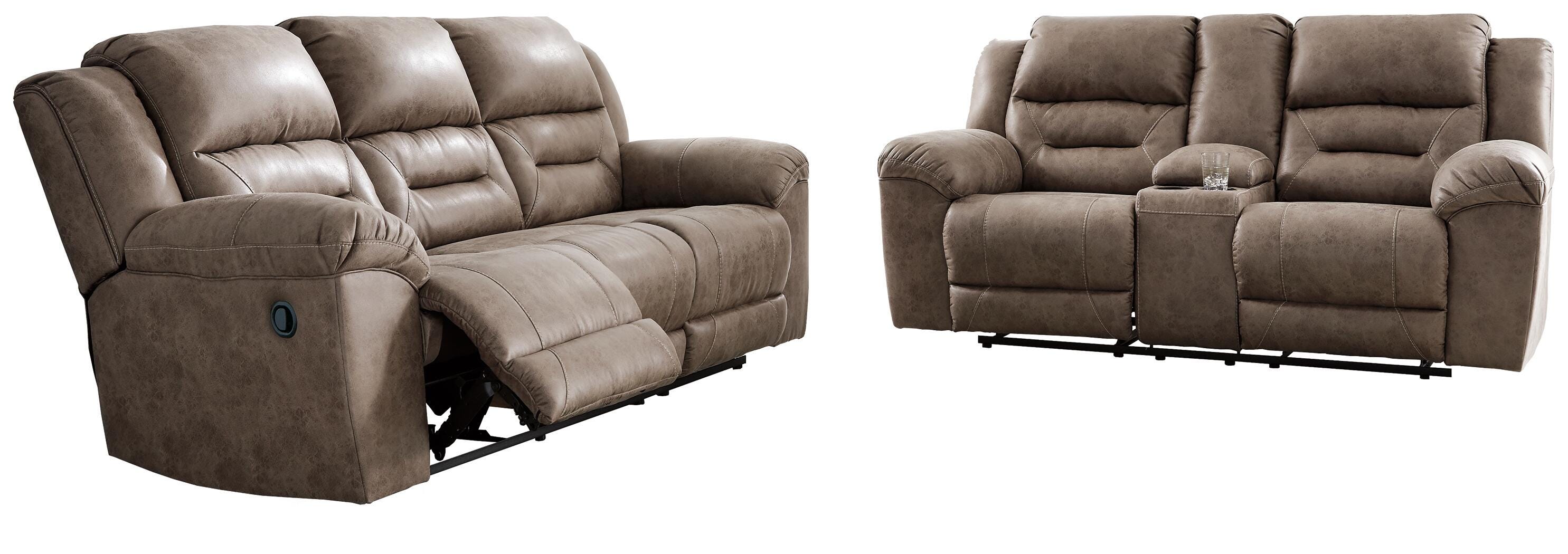 Rent-To-Own Signature Design by Ashley Stoneland Reclining Sofa
