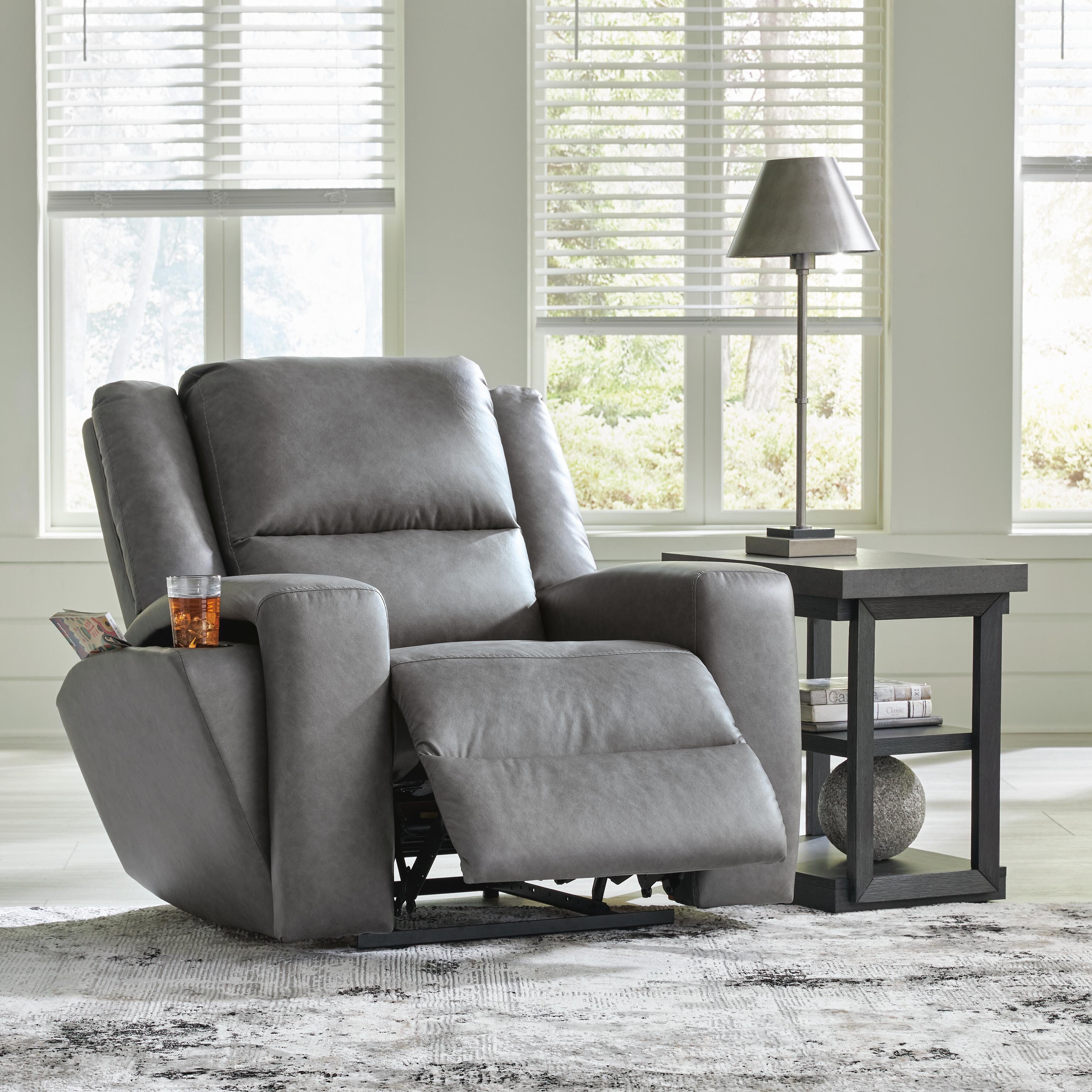 Rent-To-Own Benchcraft Brixworth Recliner-Slate | Rent-A-Center