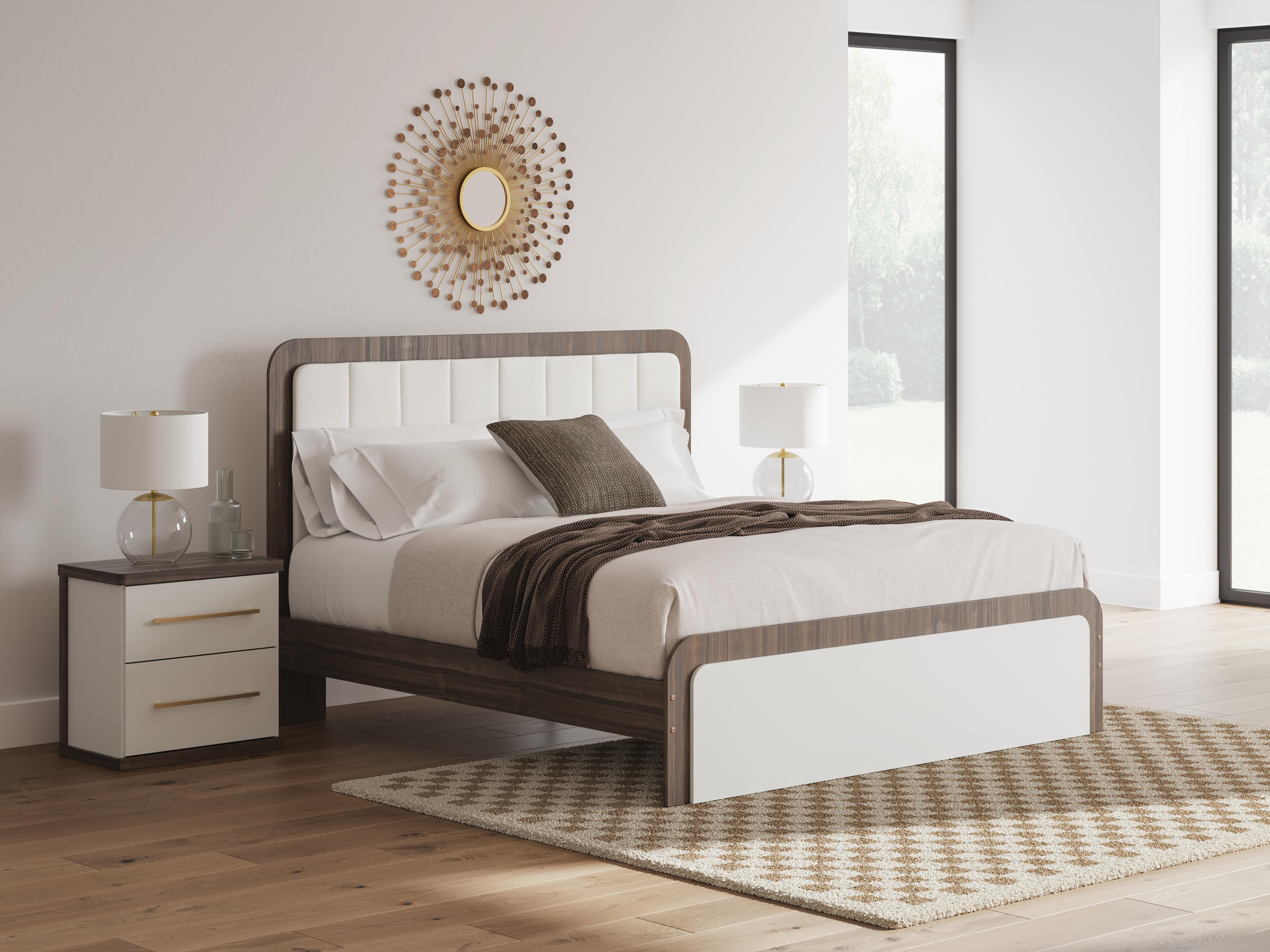 white bed frame brown dresser 25 Captivating Brown and White Bedroom Ideas You'll Love