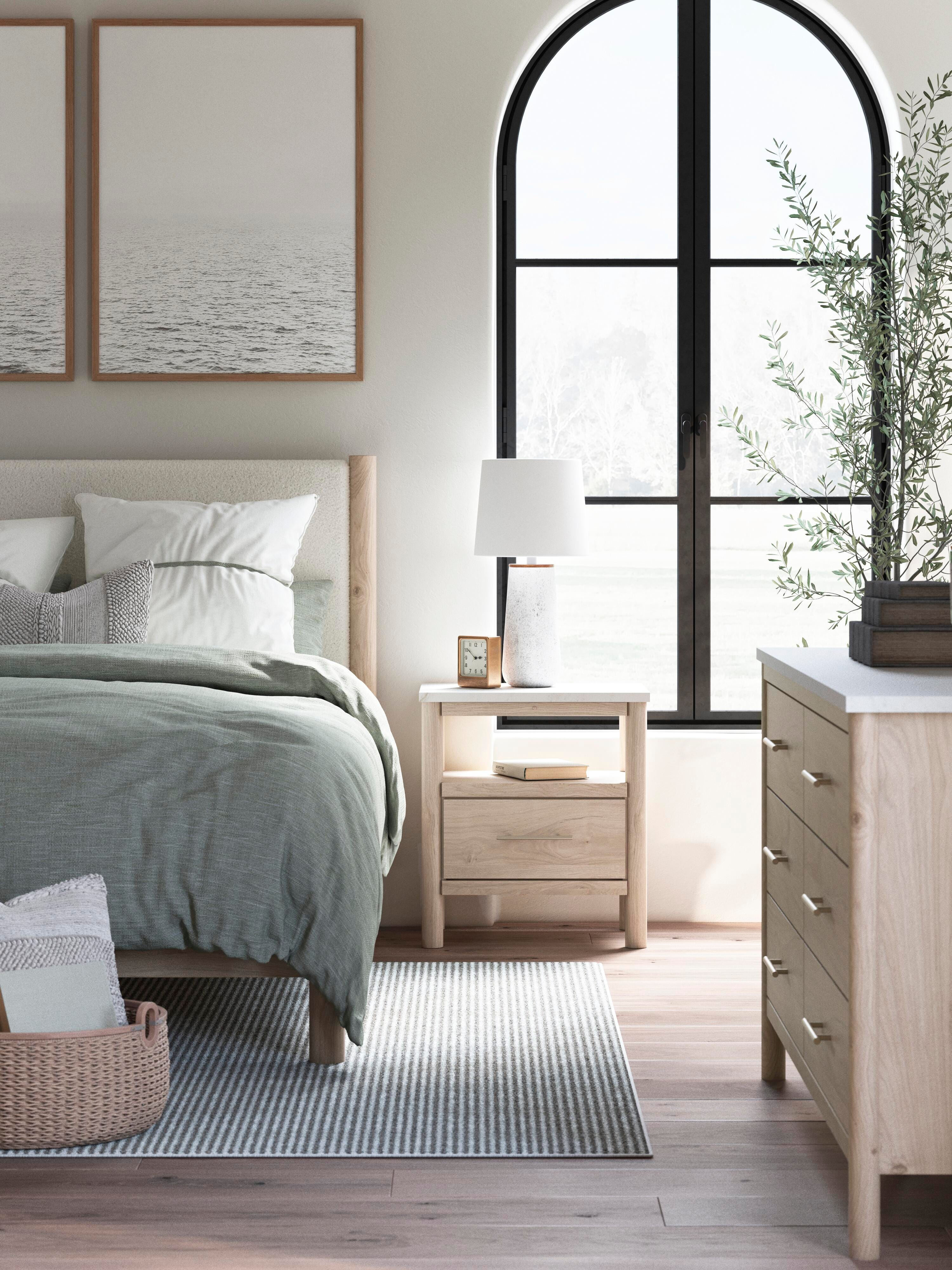Rent-To-Own Signature Design by Ashley Cadmori Queen Panel Bed