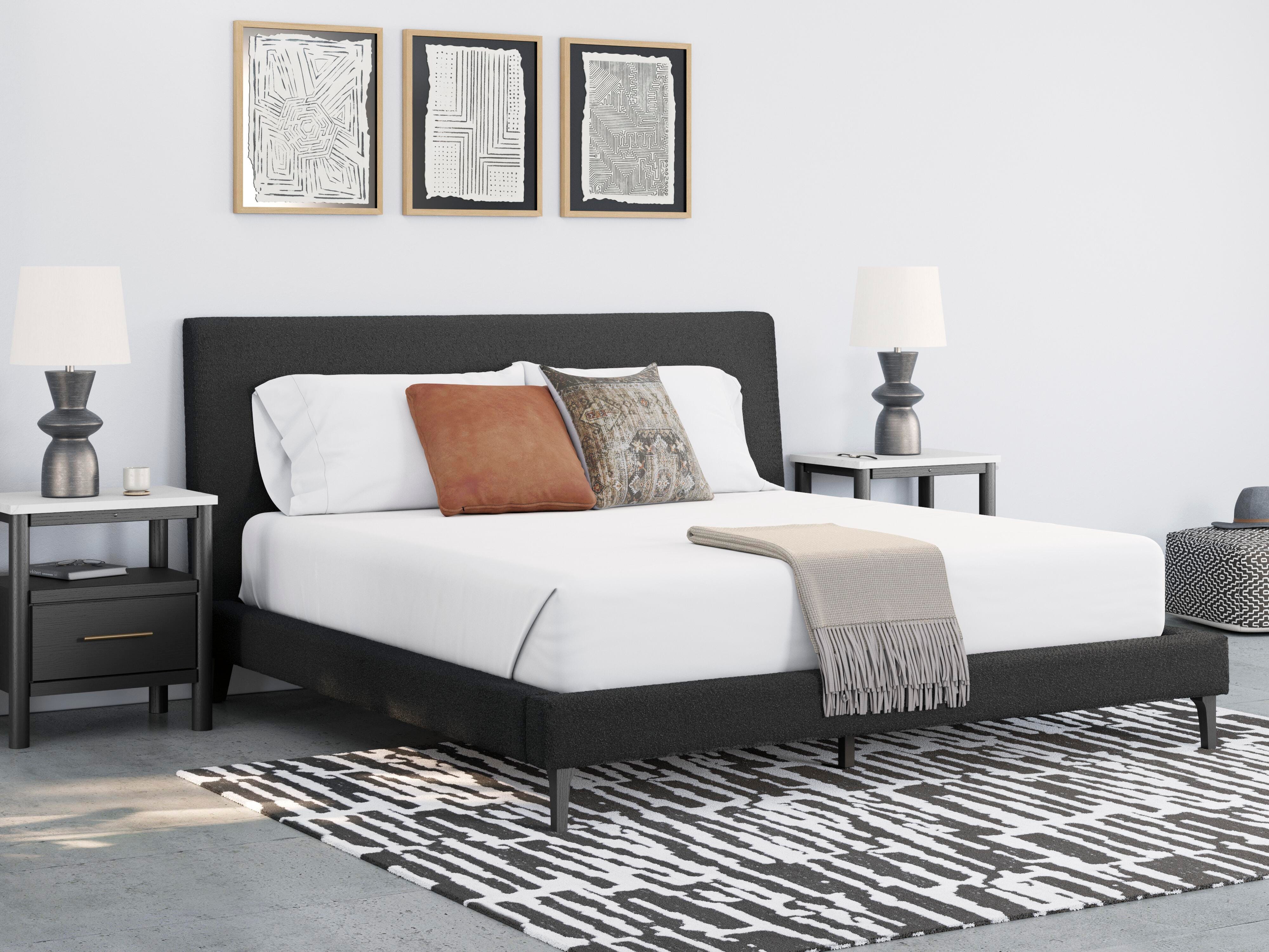 Rent-To-Own Signature Design by Ashley Cadmori King Upholstered