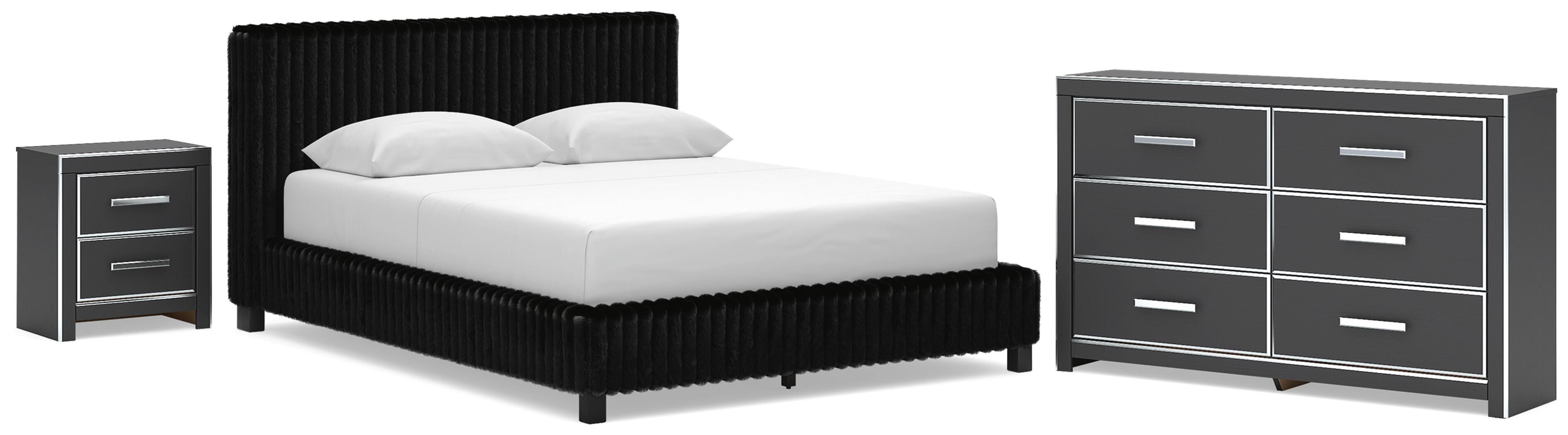 Rent-To-Own Signature Design by Ashley Zuraleus Queen Upholstered