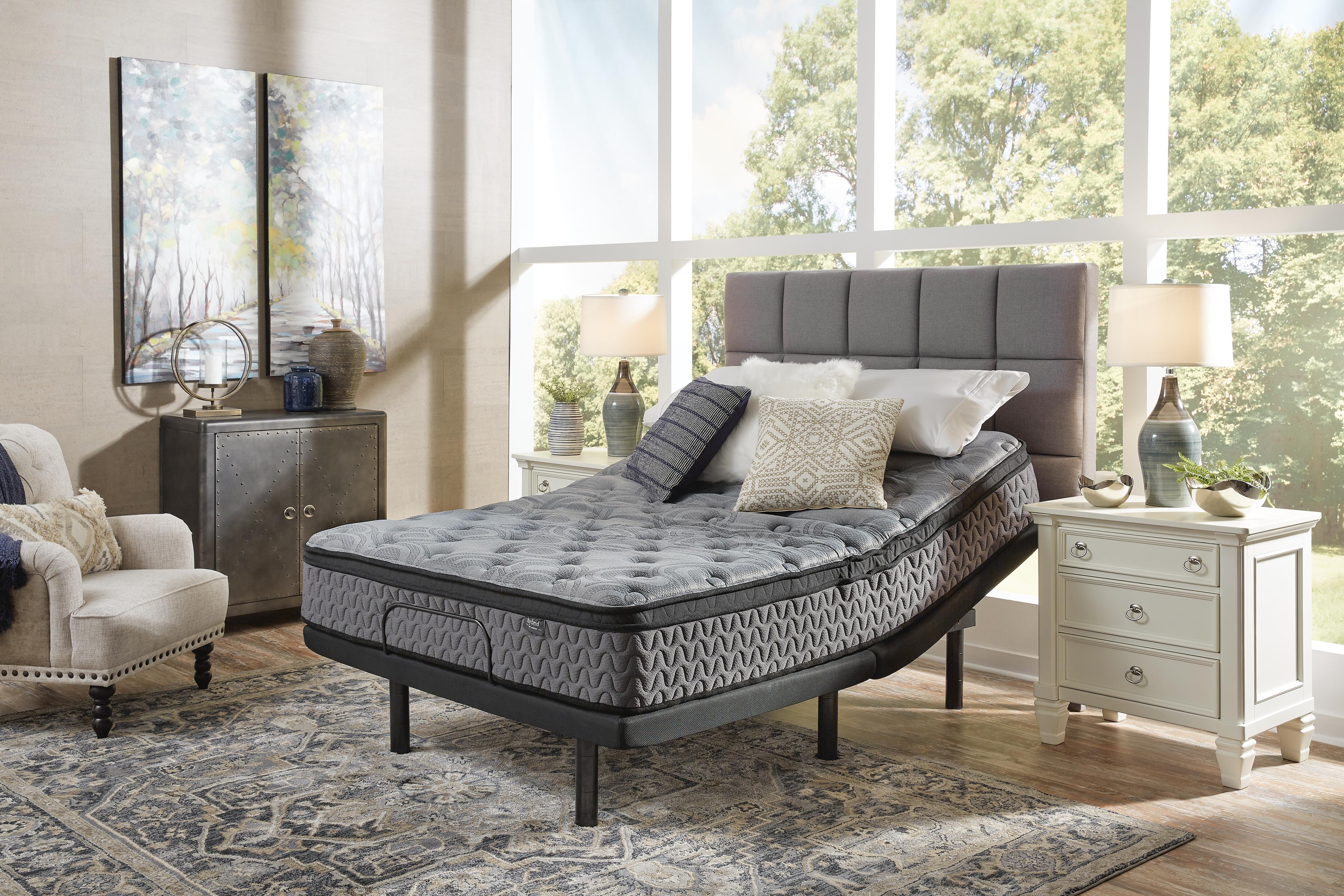 Rent-To-Own Sierra Sleep by Ashley Augusta2 Full Mattress - Gray