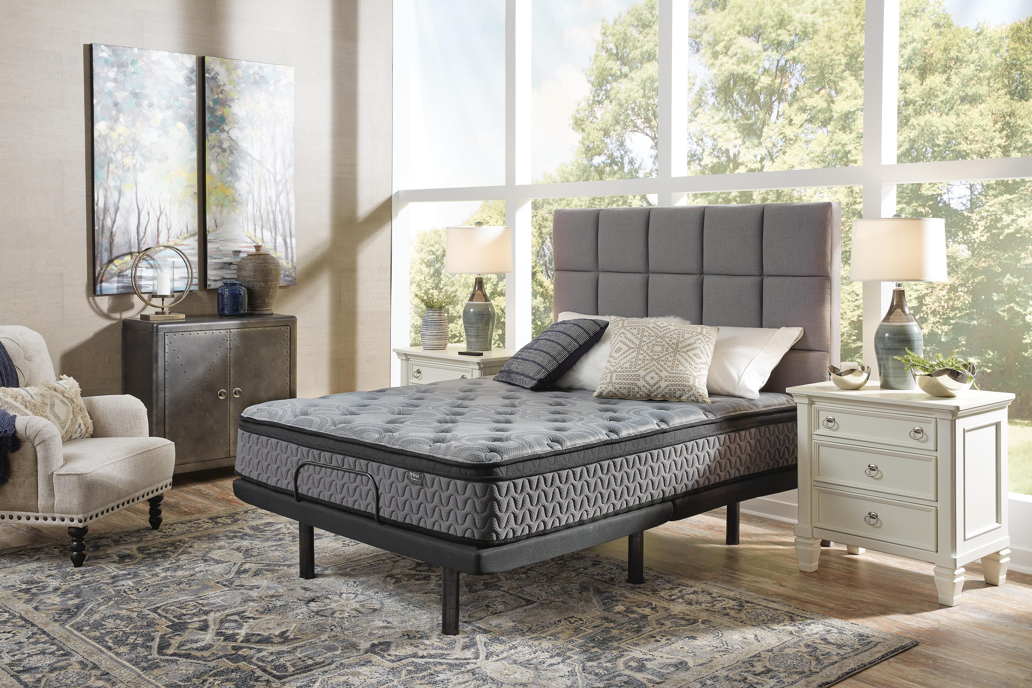 Rent-To-Own Sierra Sleep by Ashley Augusta2 Full Mattress - Gray