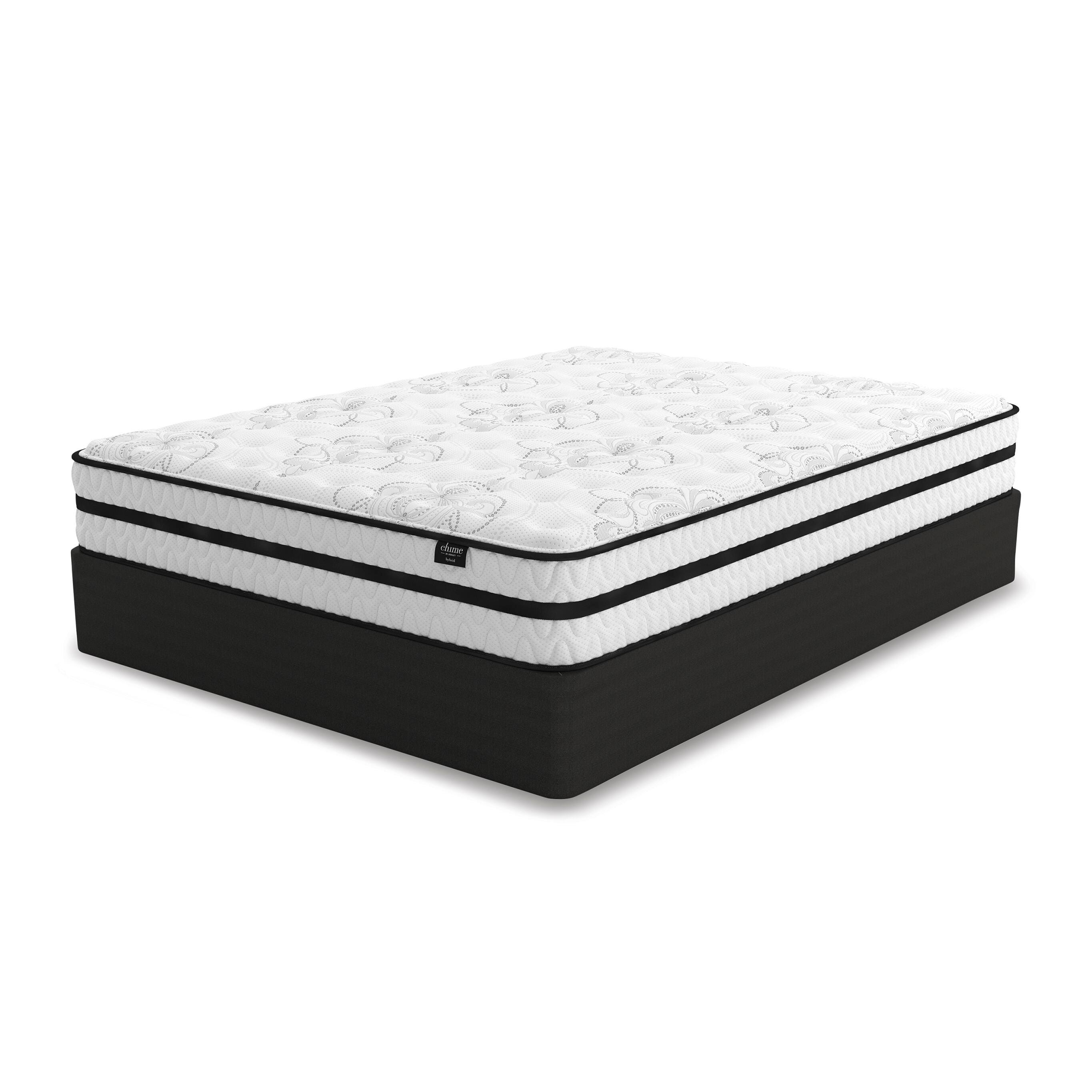 Rent-To-Own Sierra Sleep by Ashley Chime 10 Inch Hybrid Queen