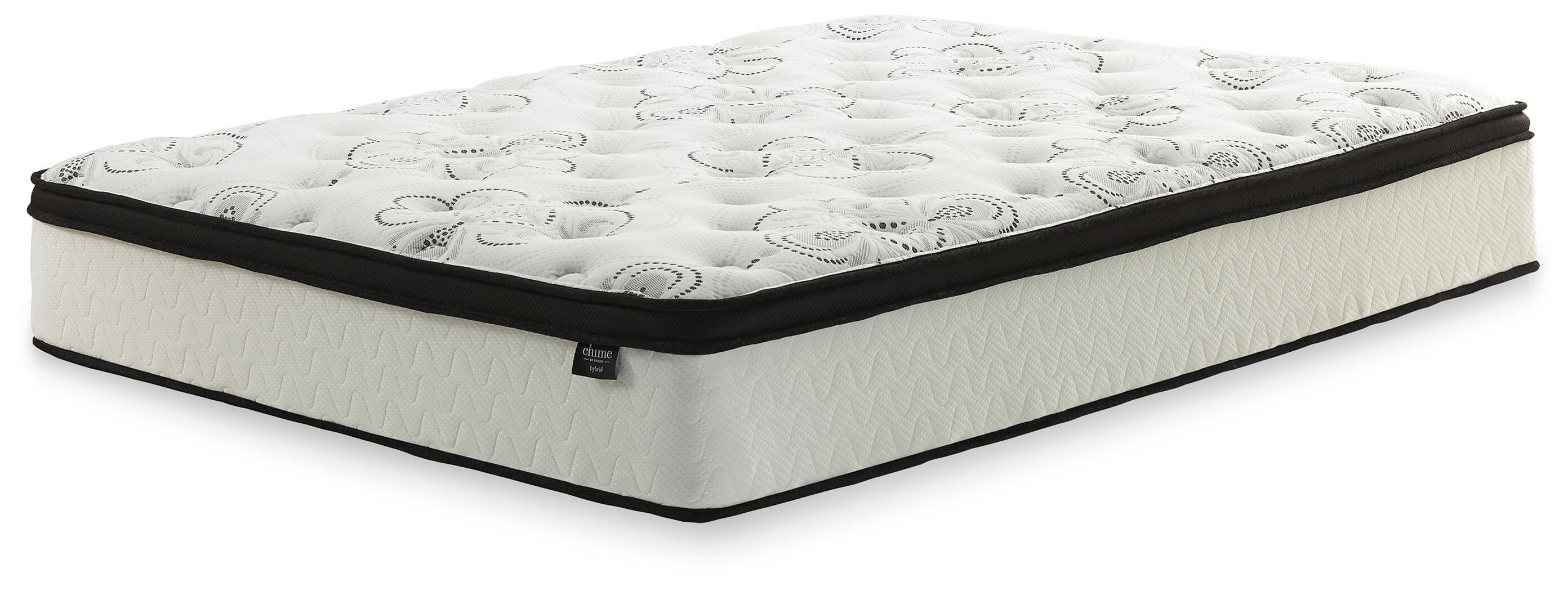 Rent-To-Own Sierra Sleep by Ashley Chime 12 Inch Hybrid Queen