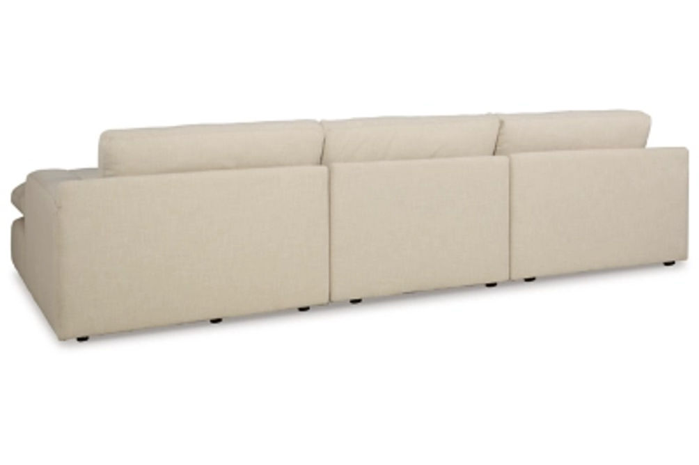 Benchcraft Elyza 3-Piece Sectional with Chaise-Linen