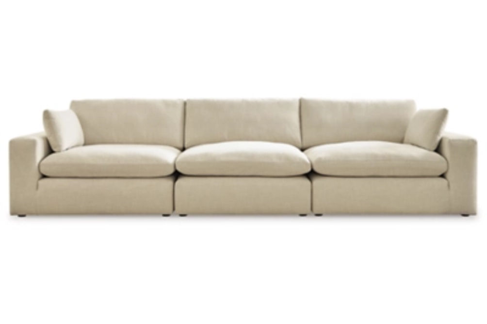 Benchcraft Elyza 3-Piece Sectional Sofa-Linen