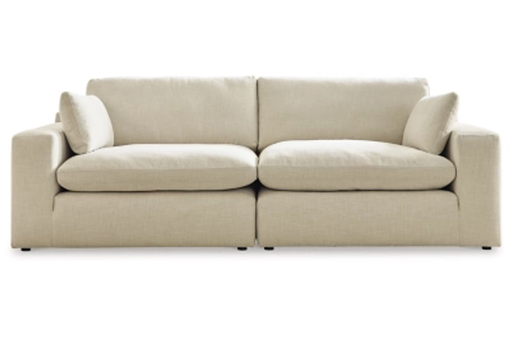 Benchcraft Elyza 2-Piece Sectional Loveseat-Linen